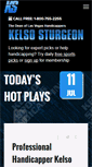 Mobile Screenshot of kelsosportshandicapping.com